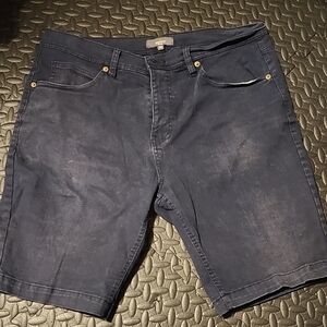 Mountain Ridge Navy Denim Men's Shorts Size 36